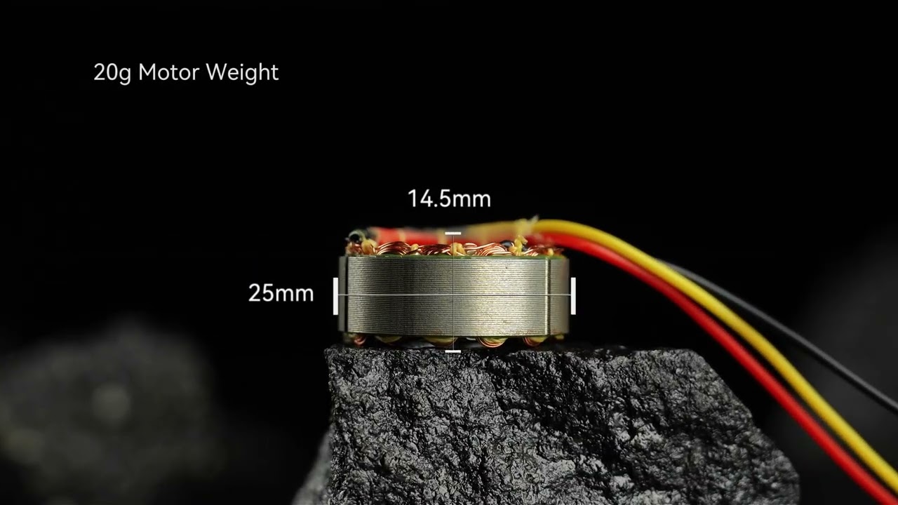 Motore coppia frameless CubeMars RI20 KV600 per articolazioni robotiche compatte